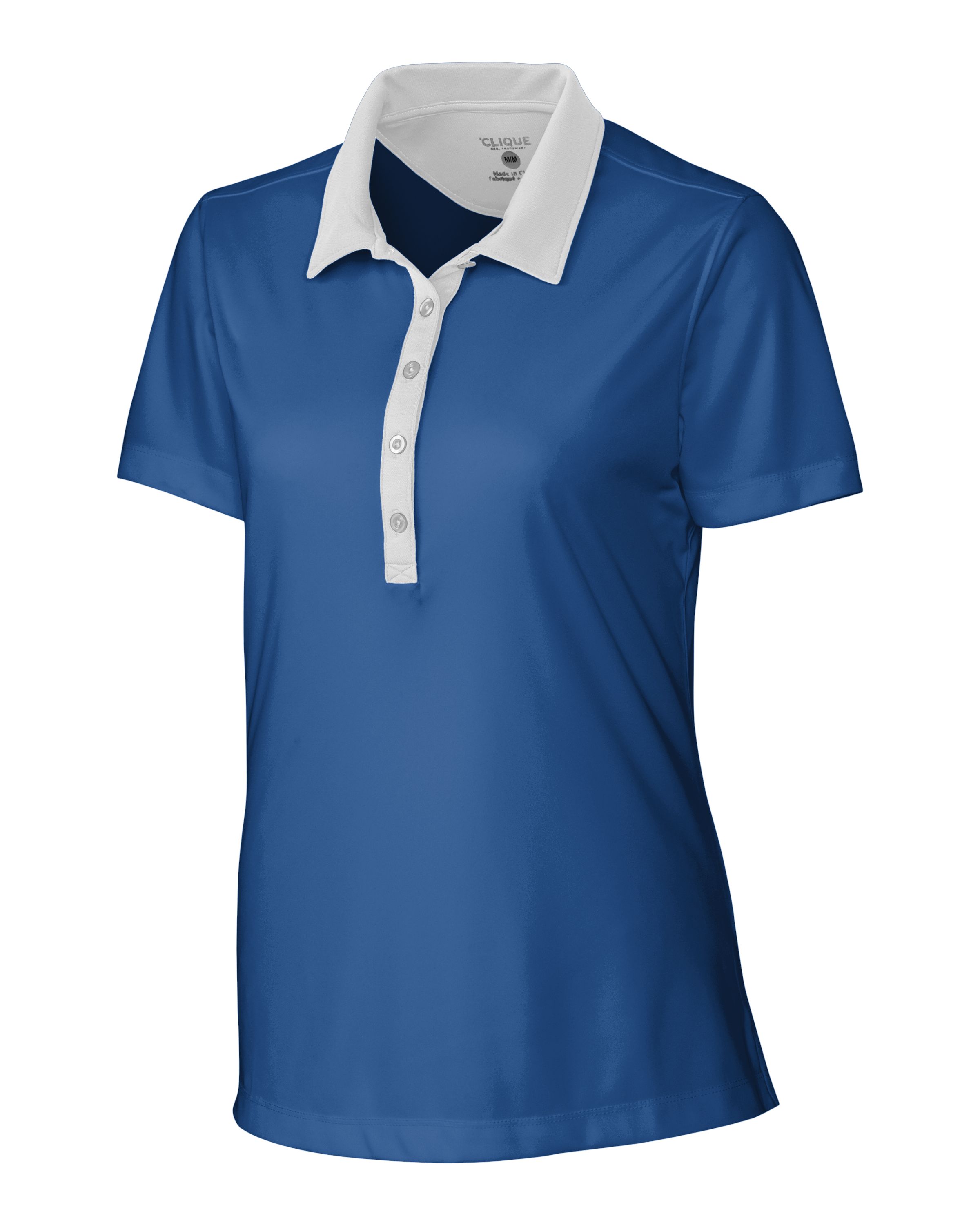 Clique Parma Colorblock Tech Jersey Womens Polo 21