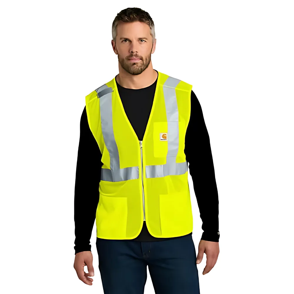 Carhartt(R) ANSI Class 2 Mesh Zip-Front Vest 3