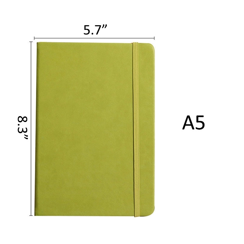 A5 PU Leather Lined Journal Notebook 2