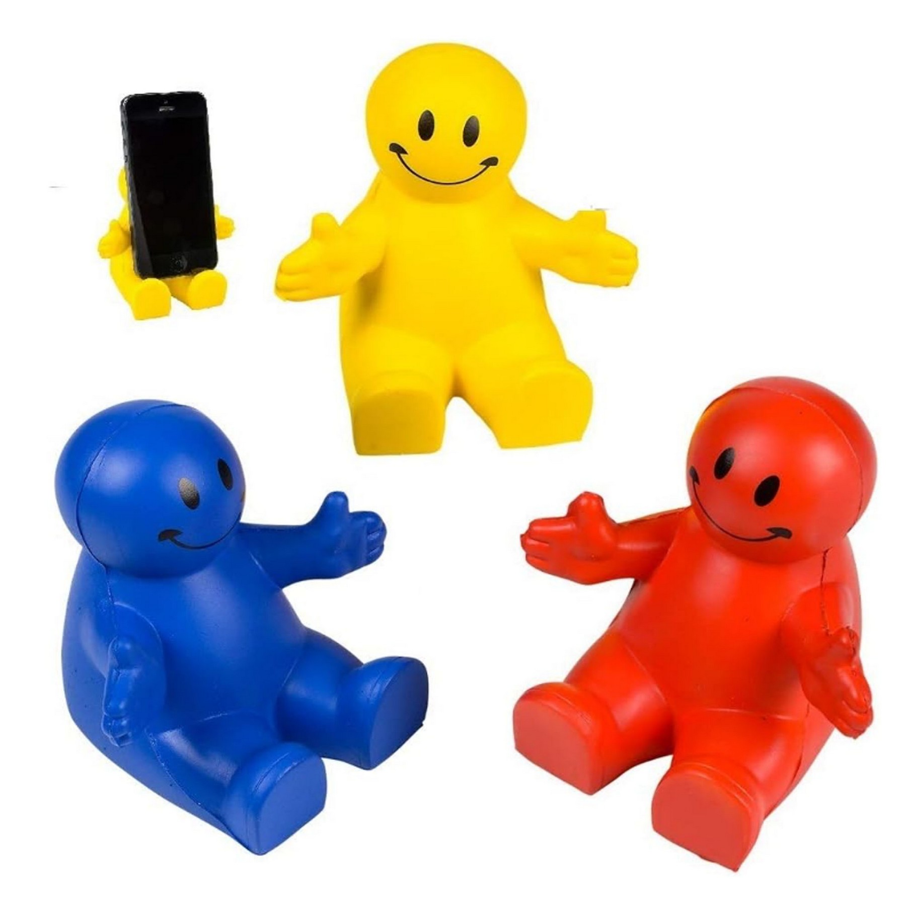 Fun Squeezable Smile Phone Holder 3