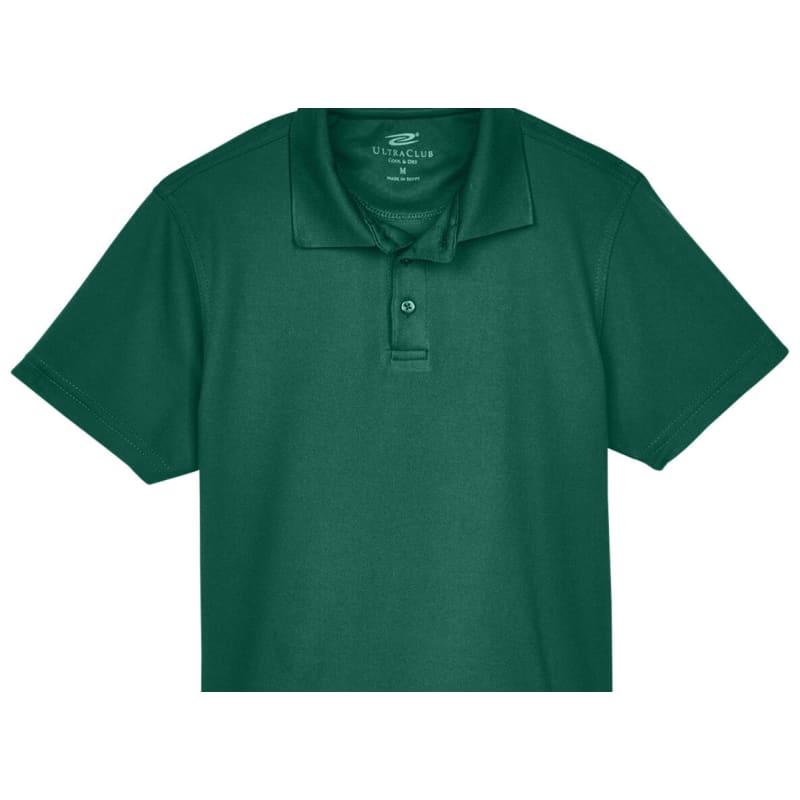 UltraClub Youth Cool & Dry Mesh Piqué Polo 23