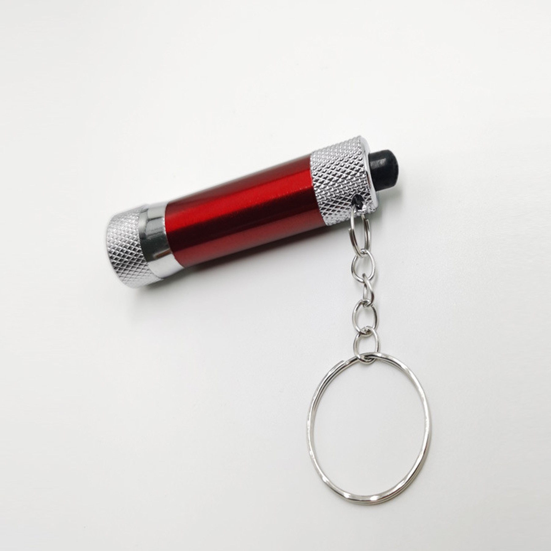 Bright Aluminum Alloy Flashlight With Keychain 6