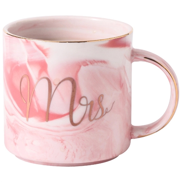 Ceramic marbled cup set 3