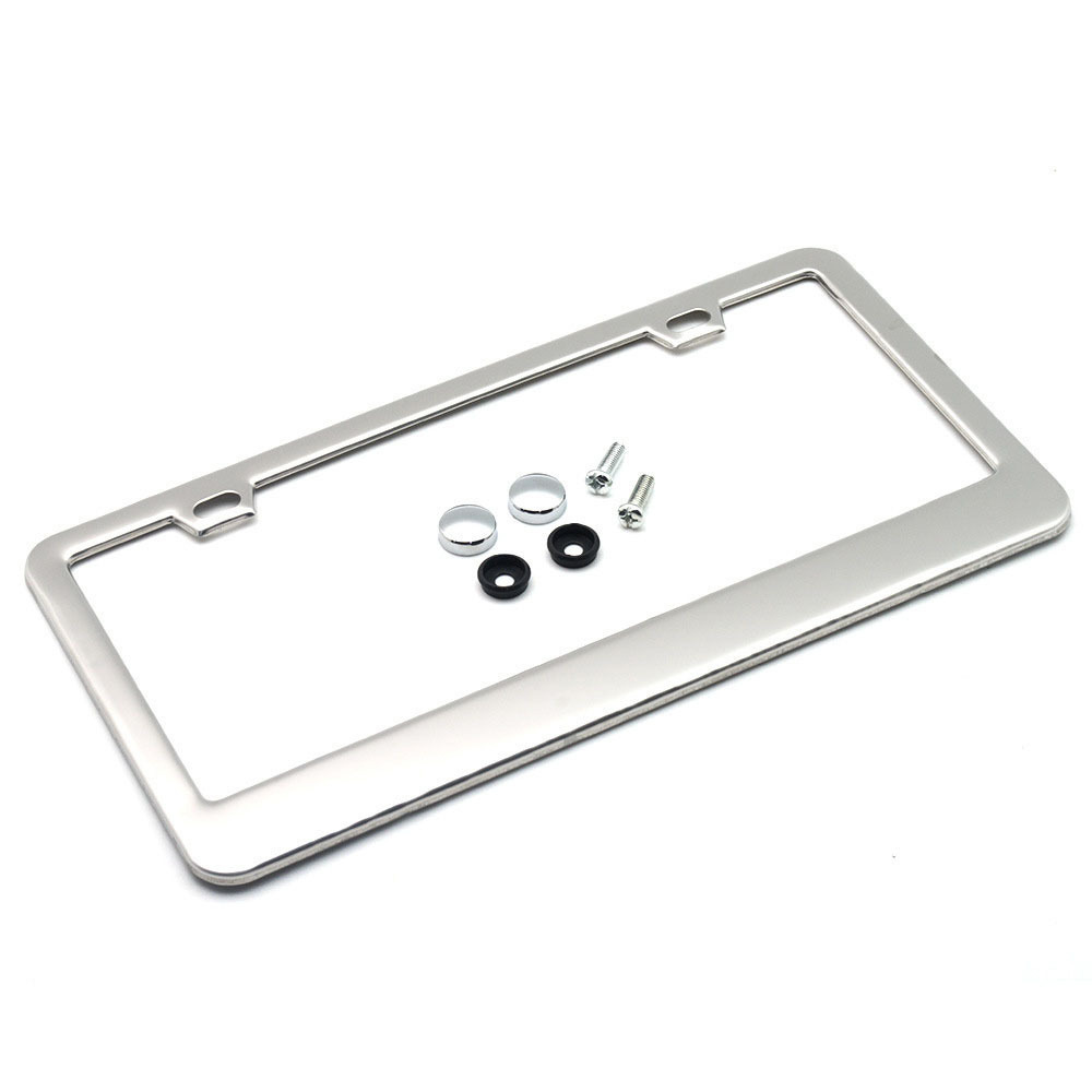 Aluminum Vibrant Custom Plate Frame 4