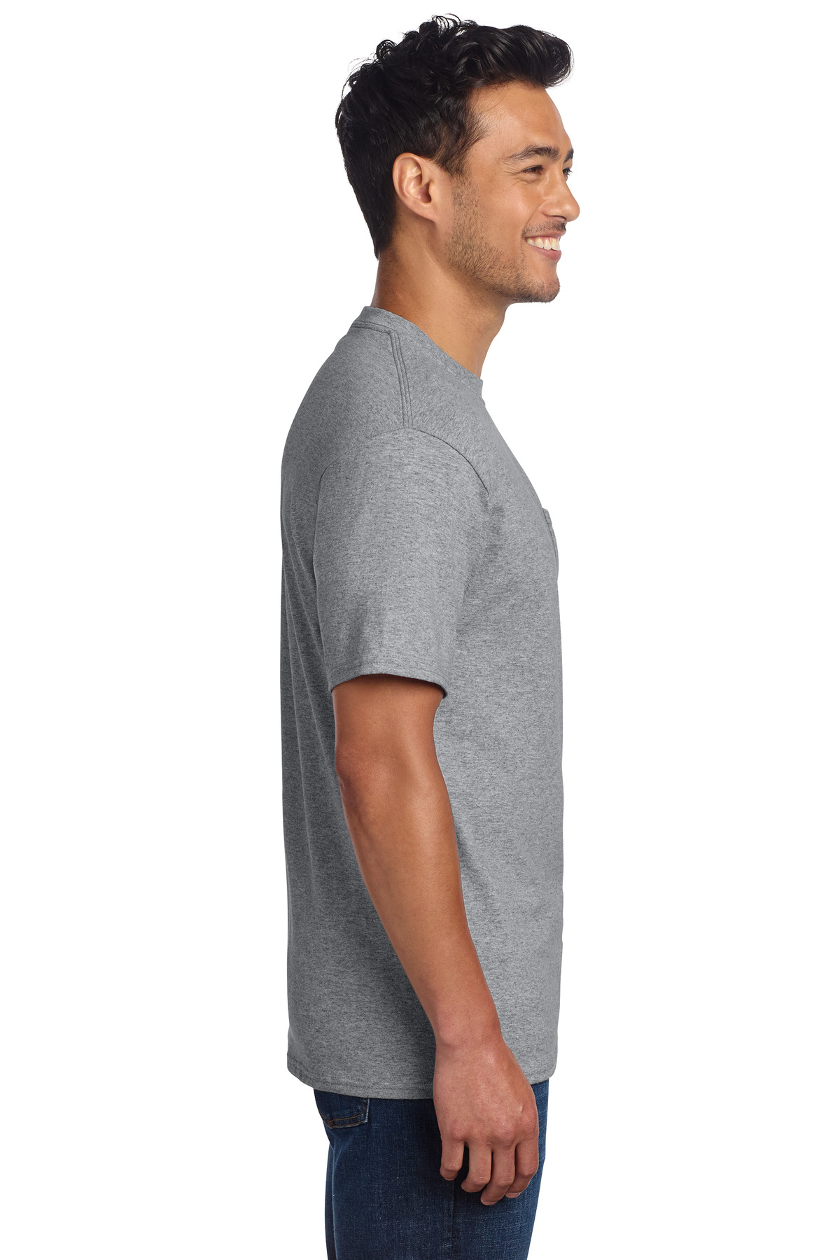 Port & Co Tall Essential Pocket Tee. PC61PT 60