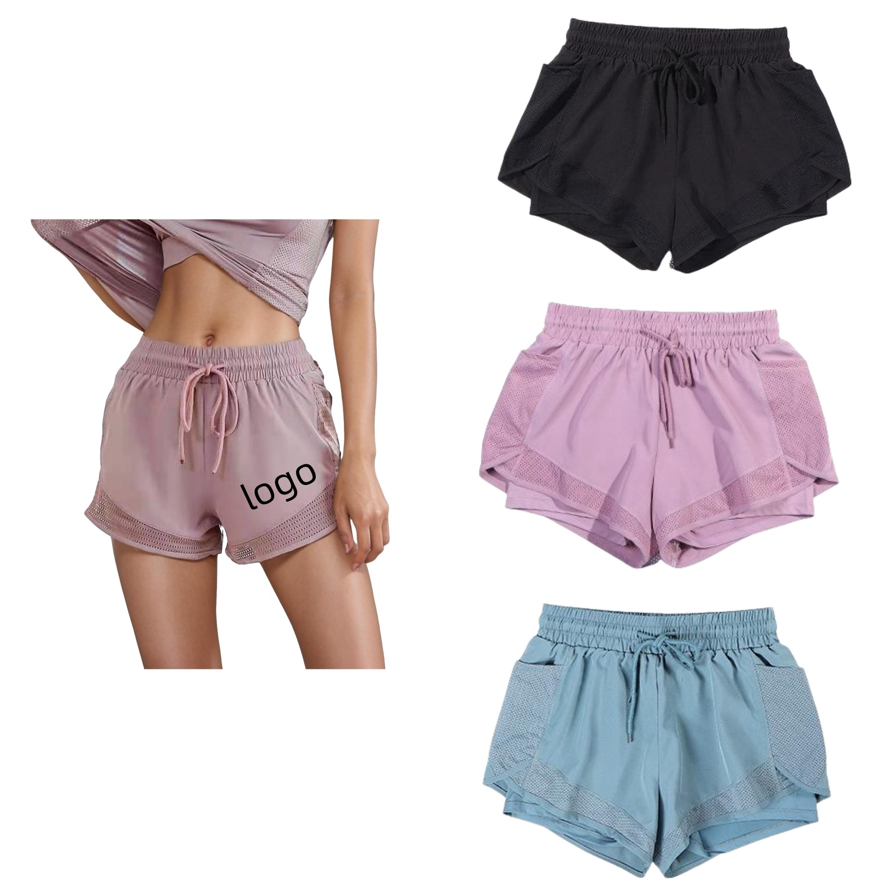 Wrap Hem Sport Short