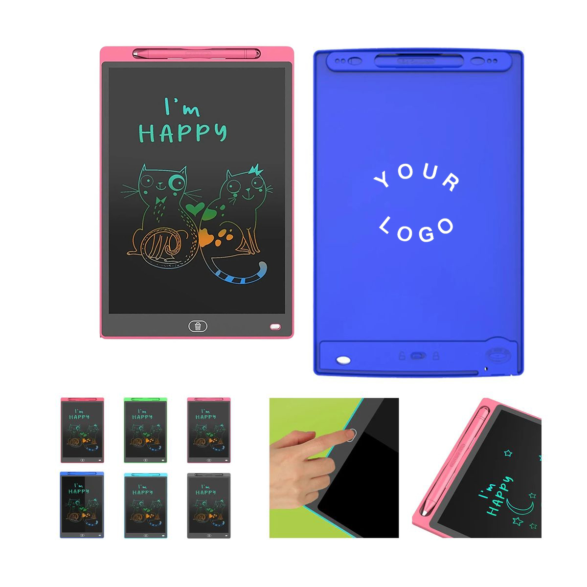 Eraseable Writing Board with Lock Key 2