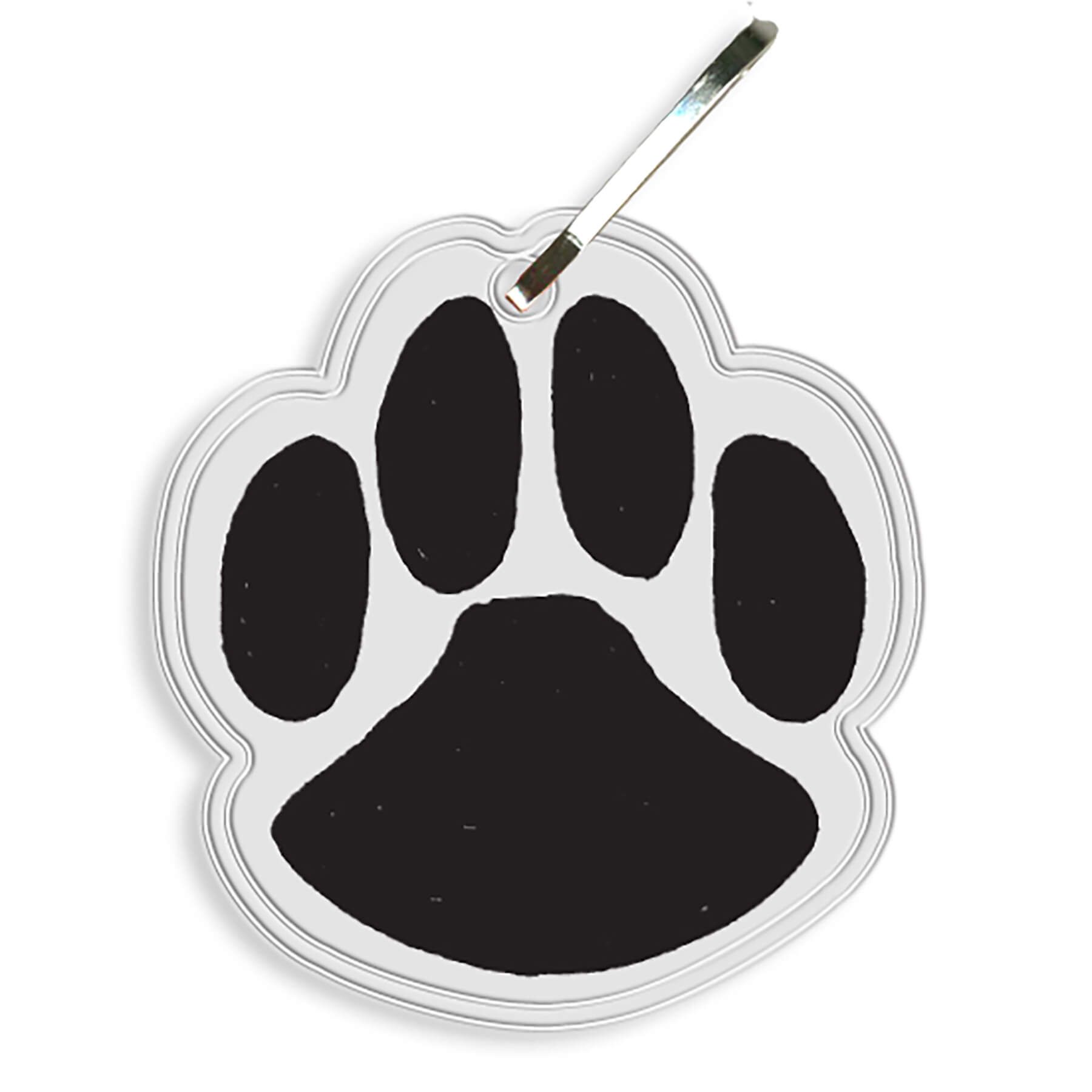 Paw Print Reflective Zipper Pull 31