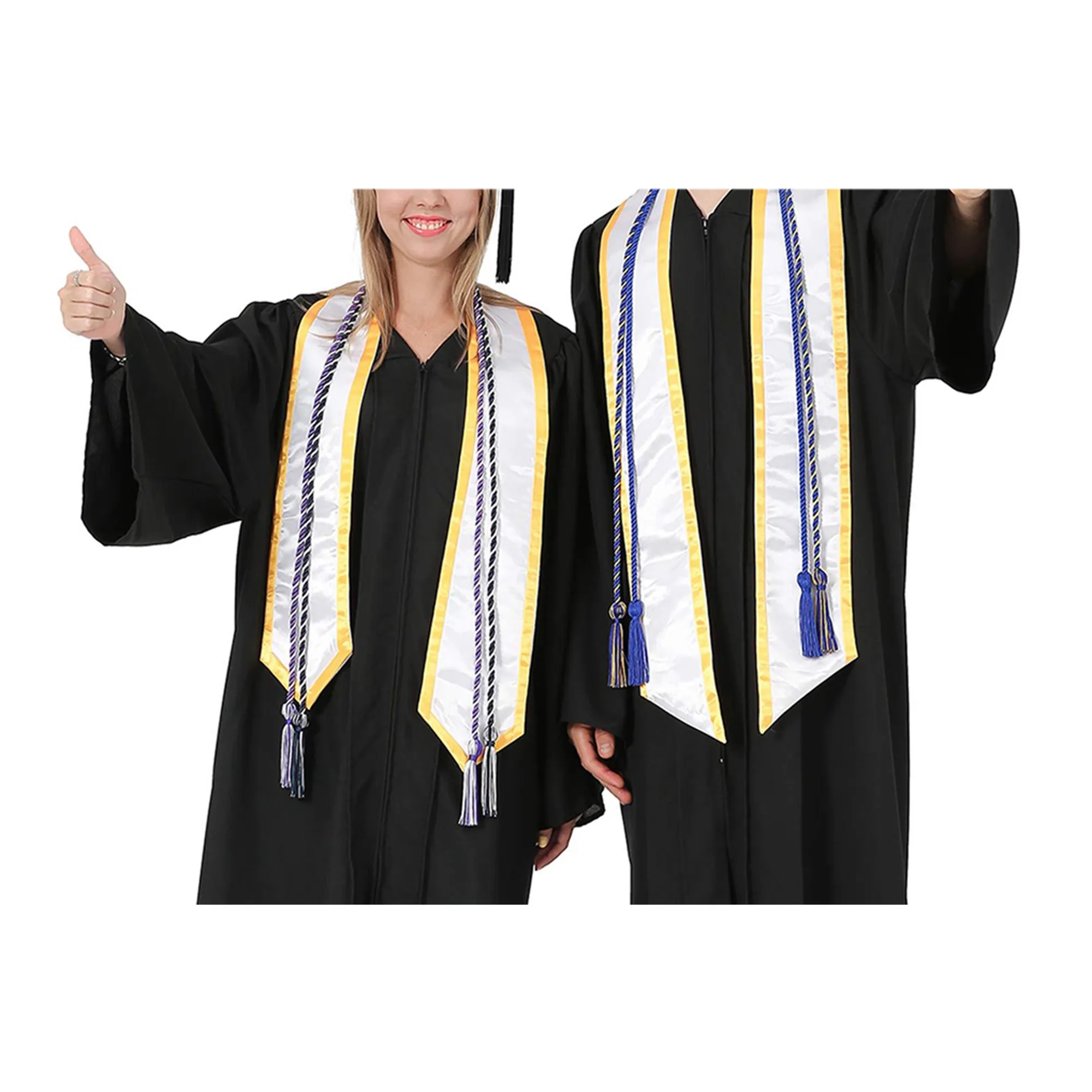 Exclusive Graduation Uniform Matching 67" Honor Cord 3