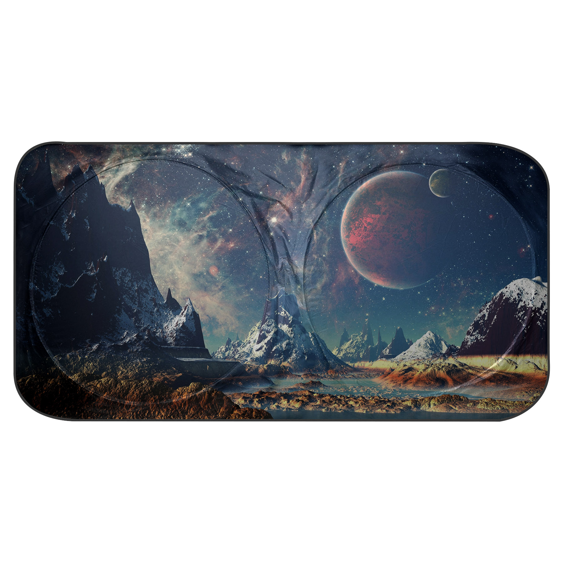 Silver-Coated Front Window Car Sunshade Windshield Shade (59'' x 27.5'') 18