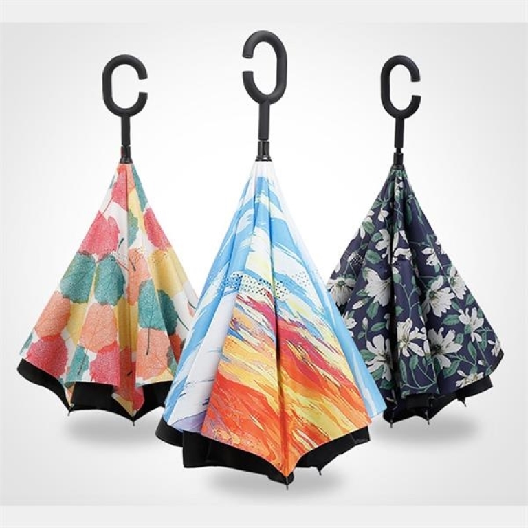 48" Arc Inverse Telescopic Umbrellas 1