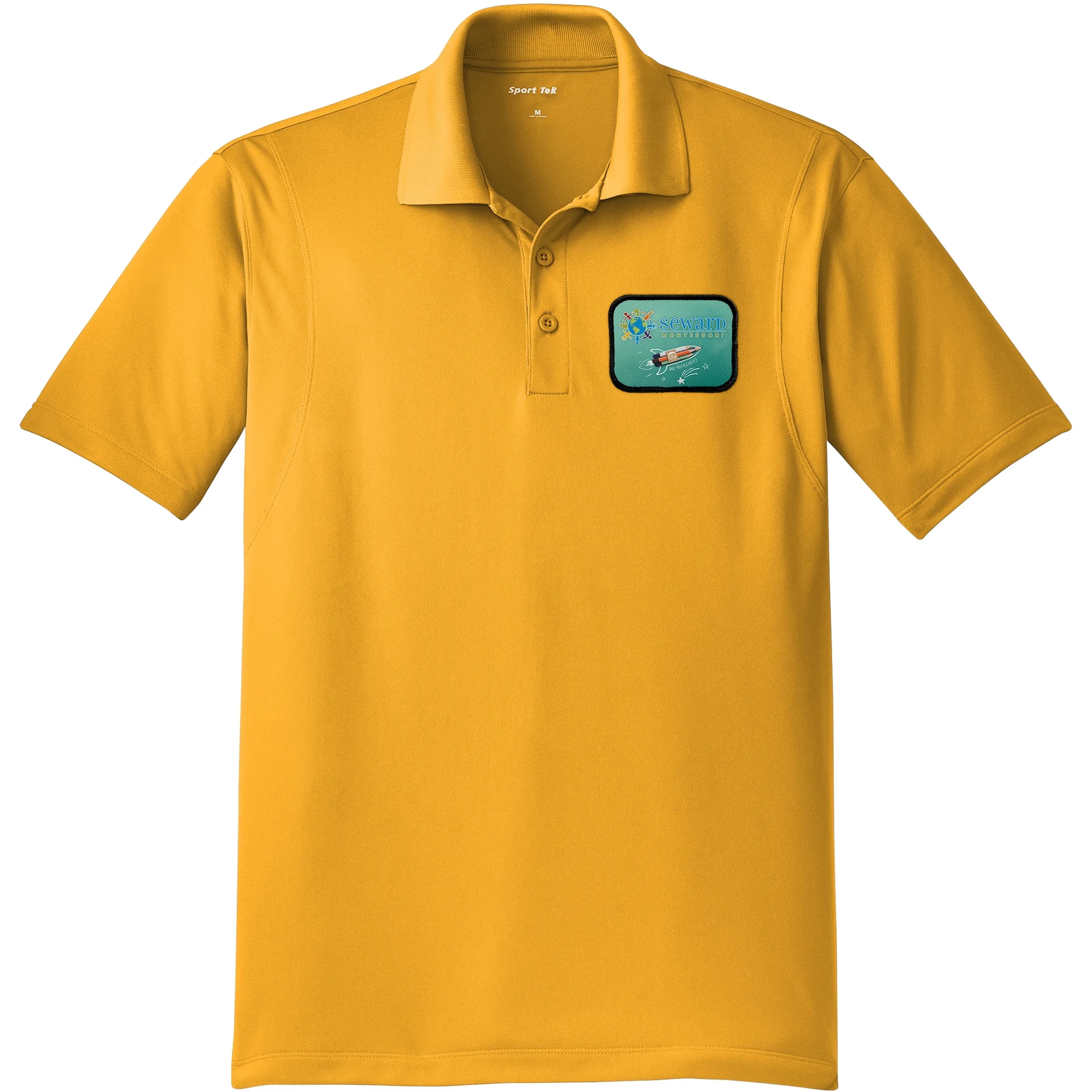 SPORT-TEK(R) MICROPIQUE SPORT-WICK(R) POLO WITH EMBLEM 13