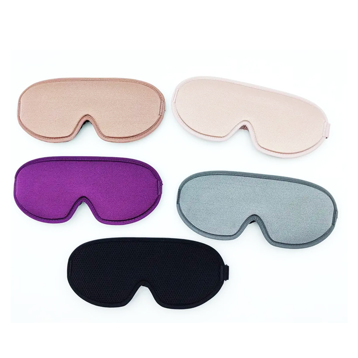 Comfortable Lycra Sleep Mask for Travel and Restful Sleep 1