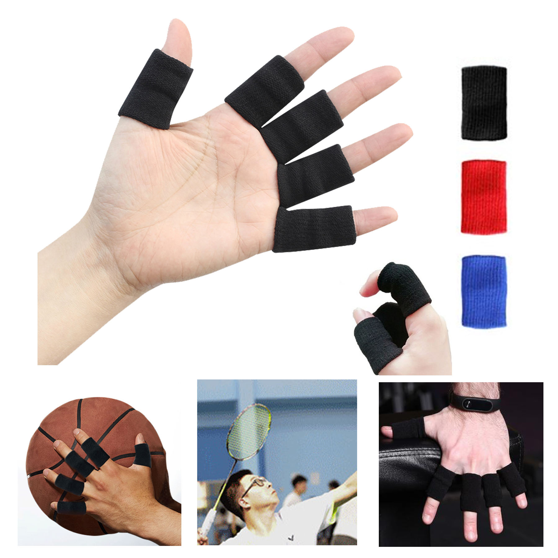 Sports Finger Protector Sleeve 10pcs/pack 2