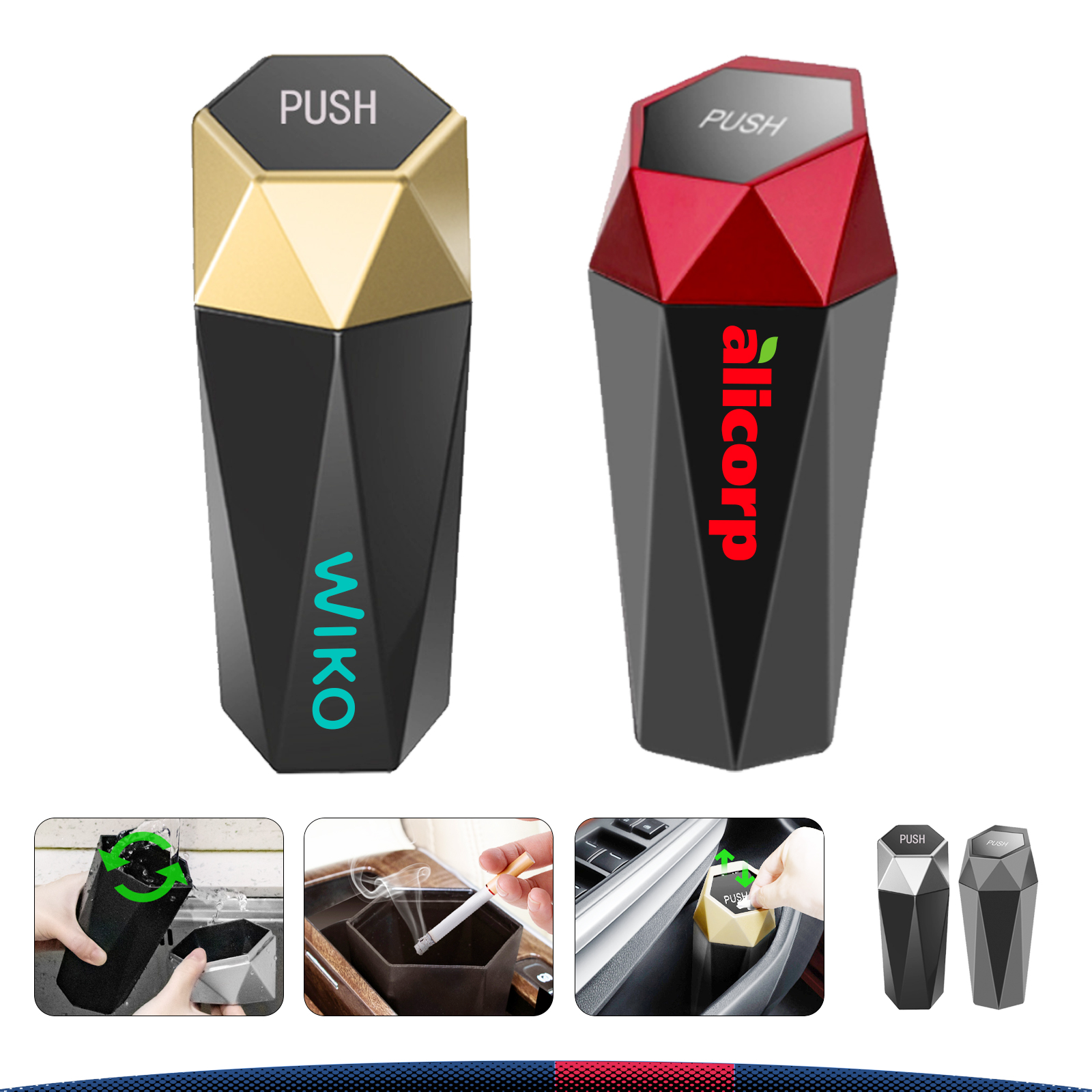 Diamond Trash Can 5