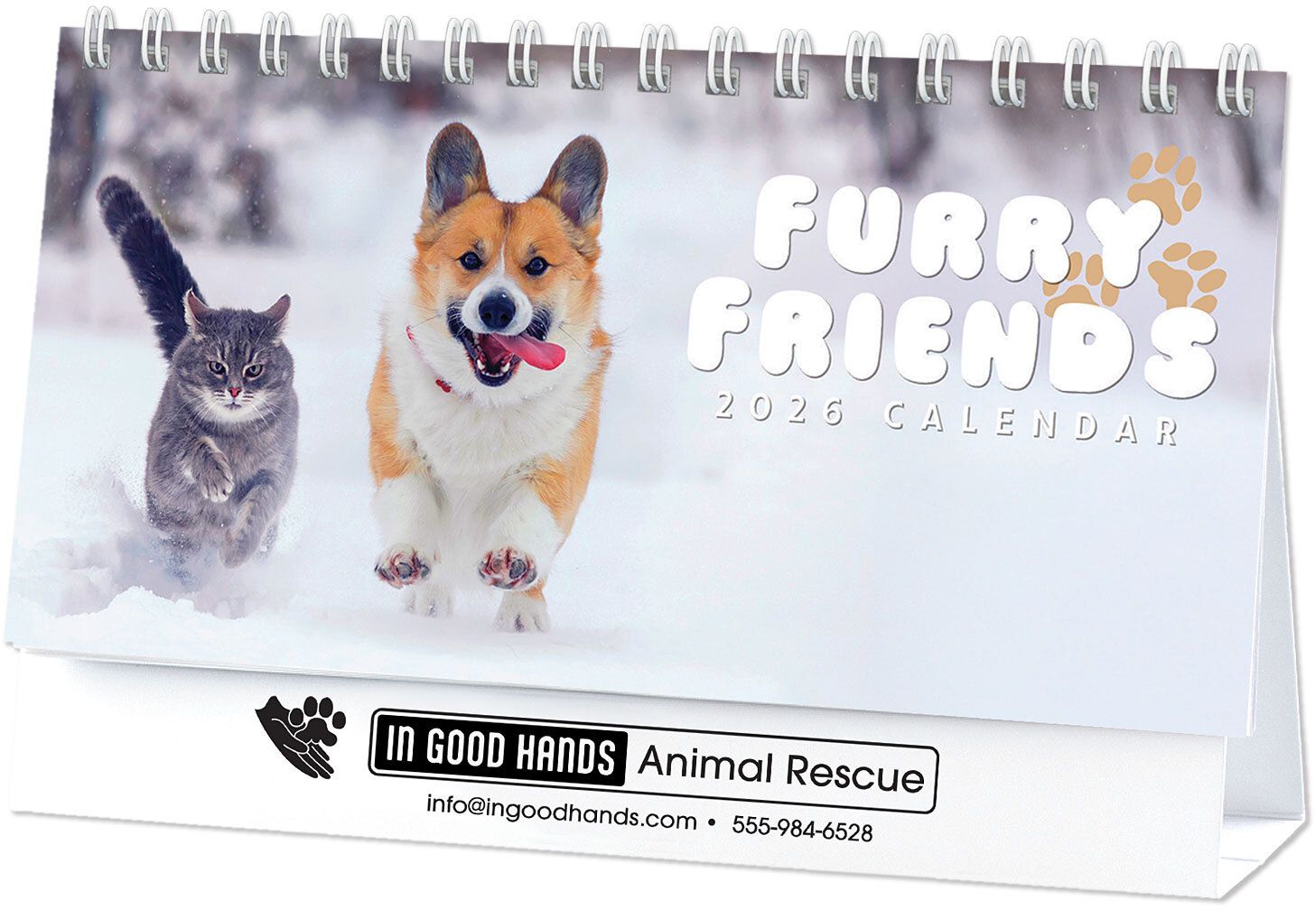 FURRY FRIENDS DESK CALENDAR 9