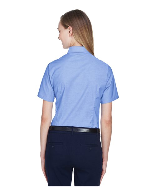 Women's Stain-Release Short Sleeve Oxford Shirt - M600SW 6