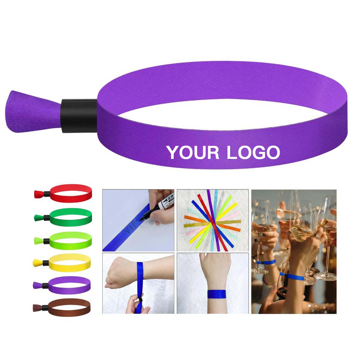 Durable Polyester Entry Band for Large Events 3