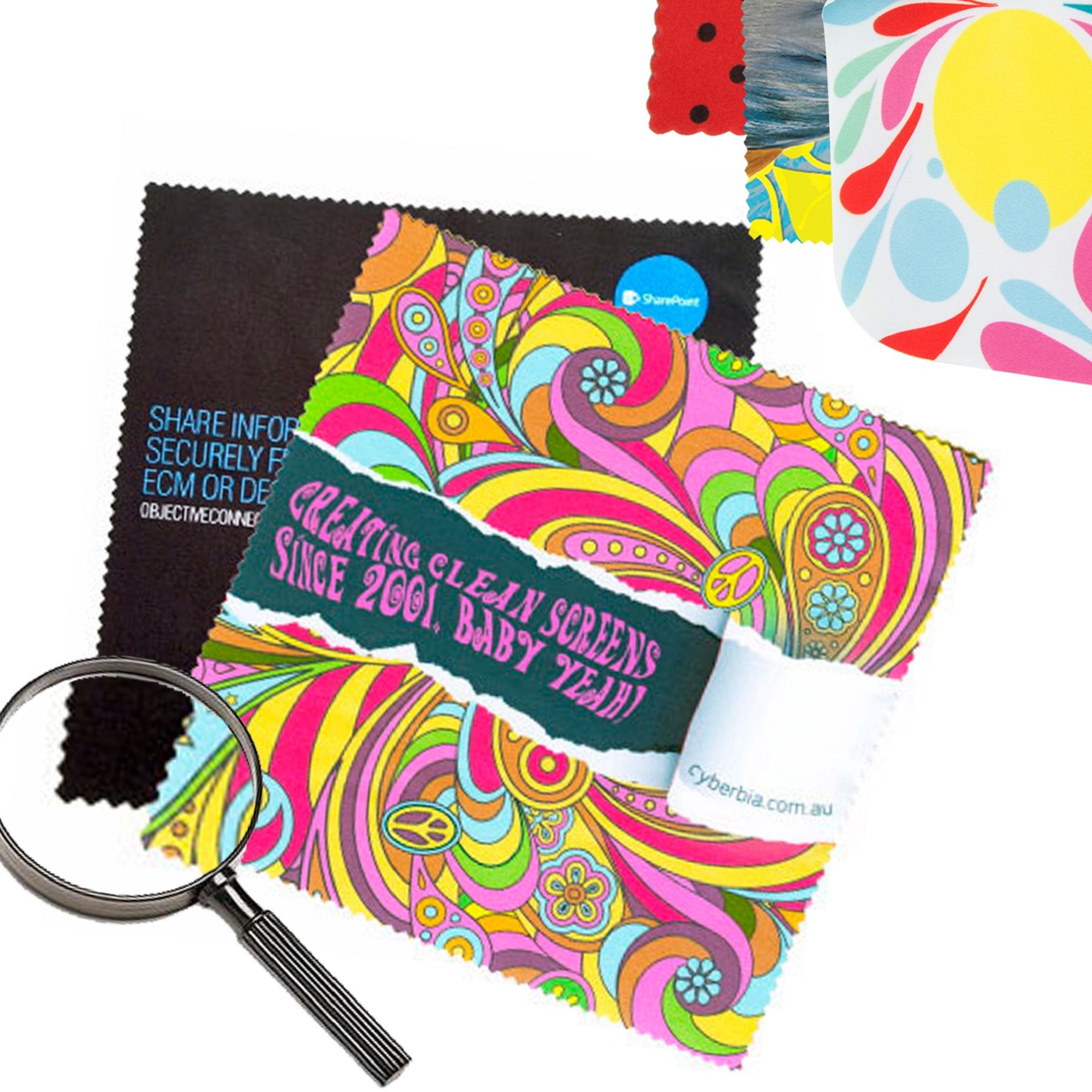 Premium Microfiber Cloths - 7x6 inch 2