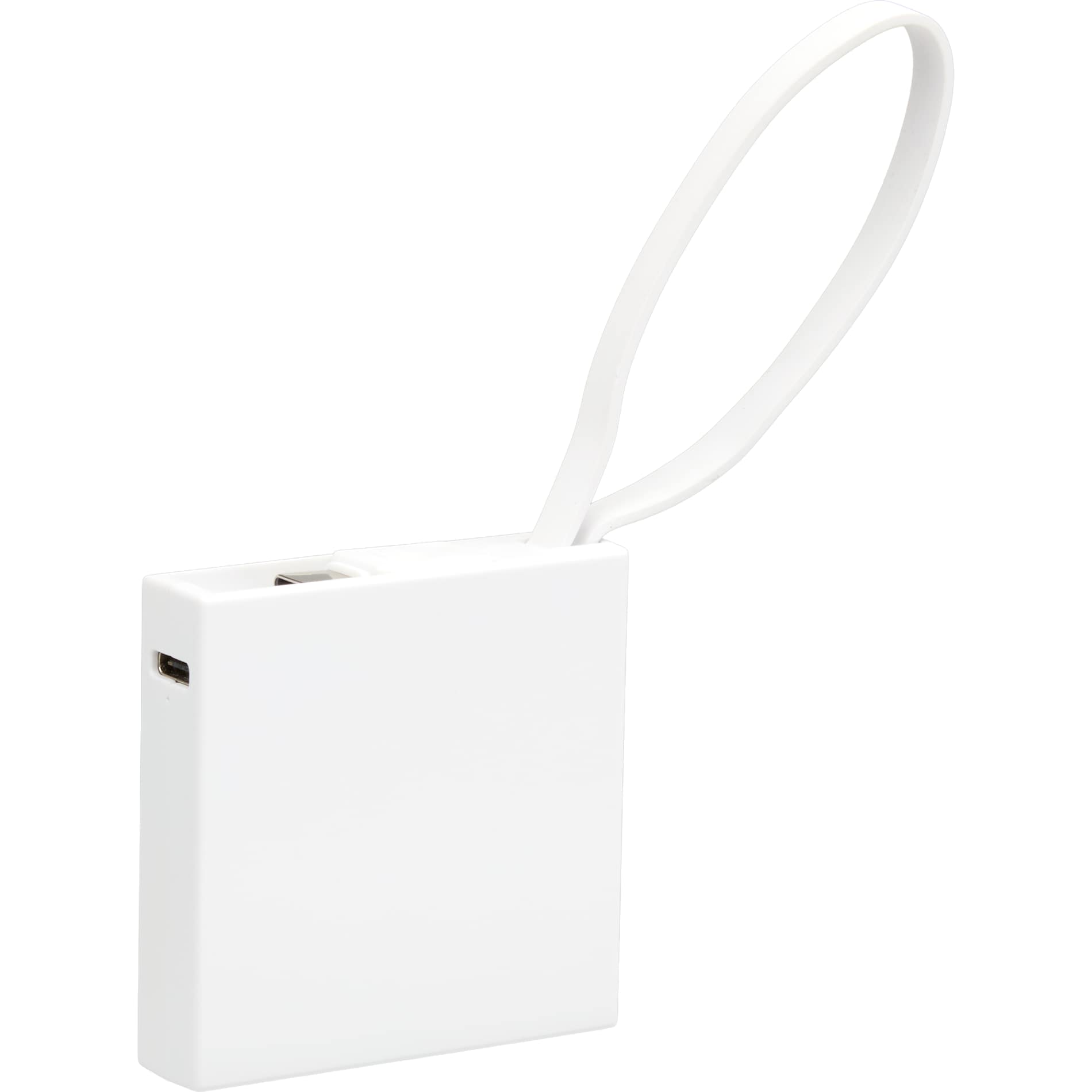 Recycled ABS 2000 mAh Power Bank with Type-C Cable 77