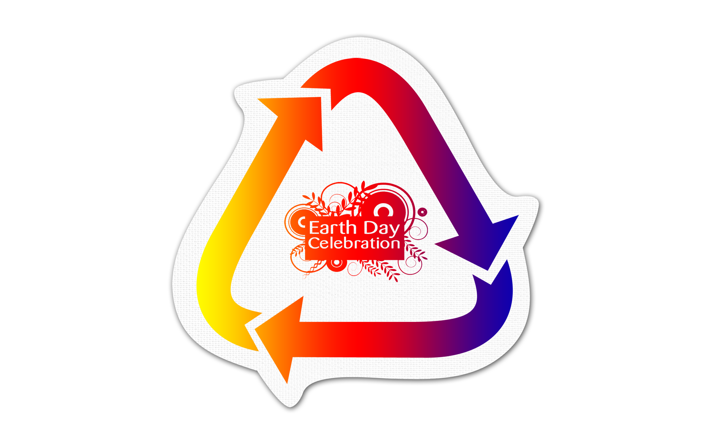 Recycle Arrows Vinyl Jar Opener 63