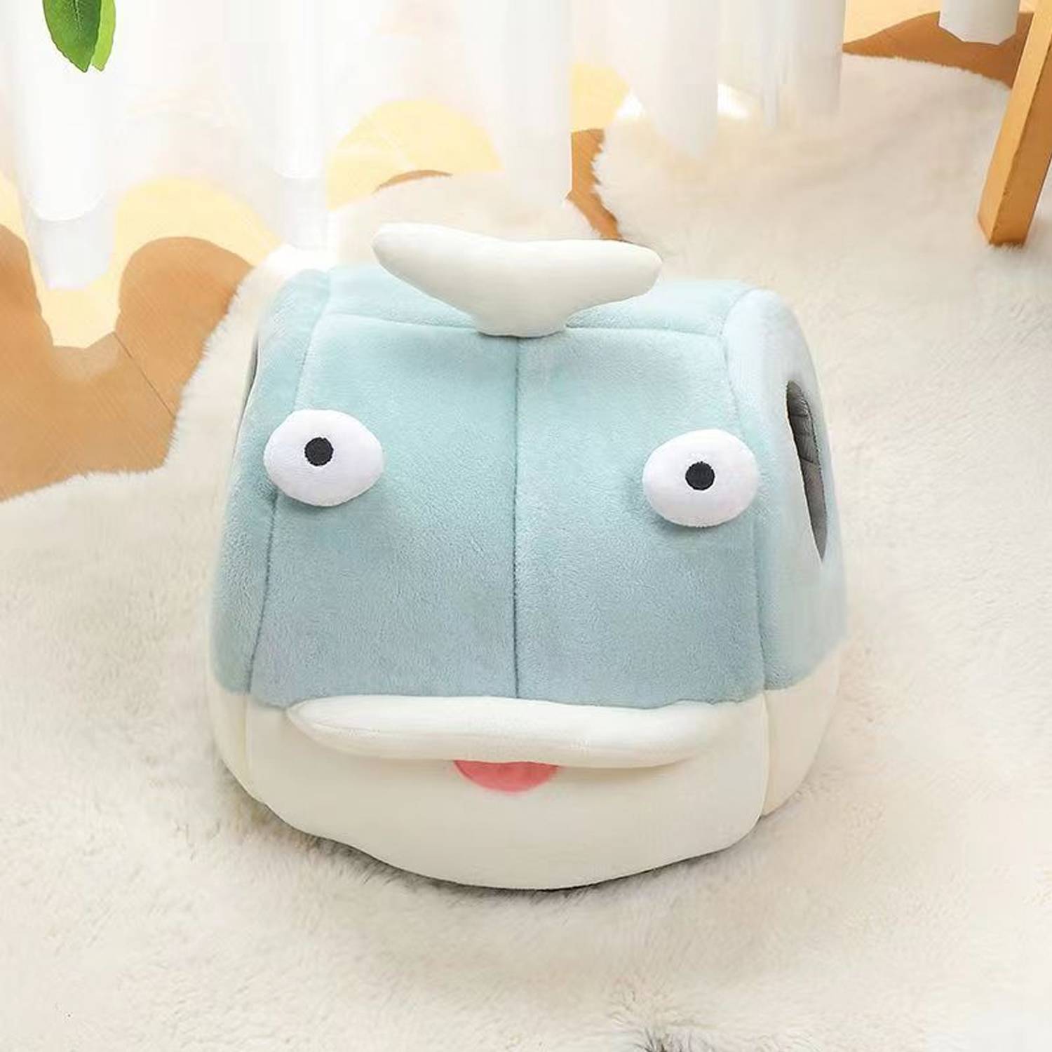 Sleep Cute Warm Pet Supplies Whale Funny Cat Nest 4