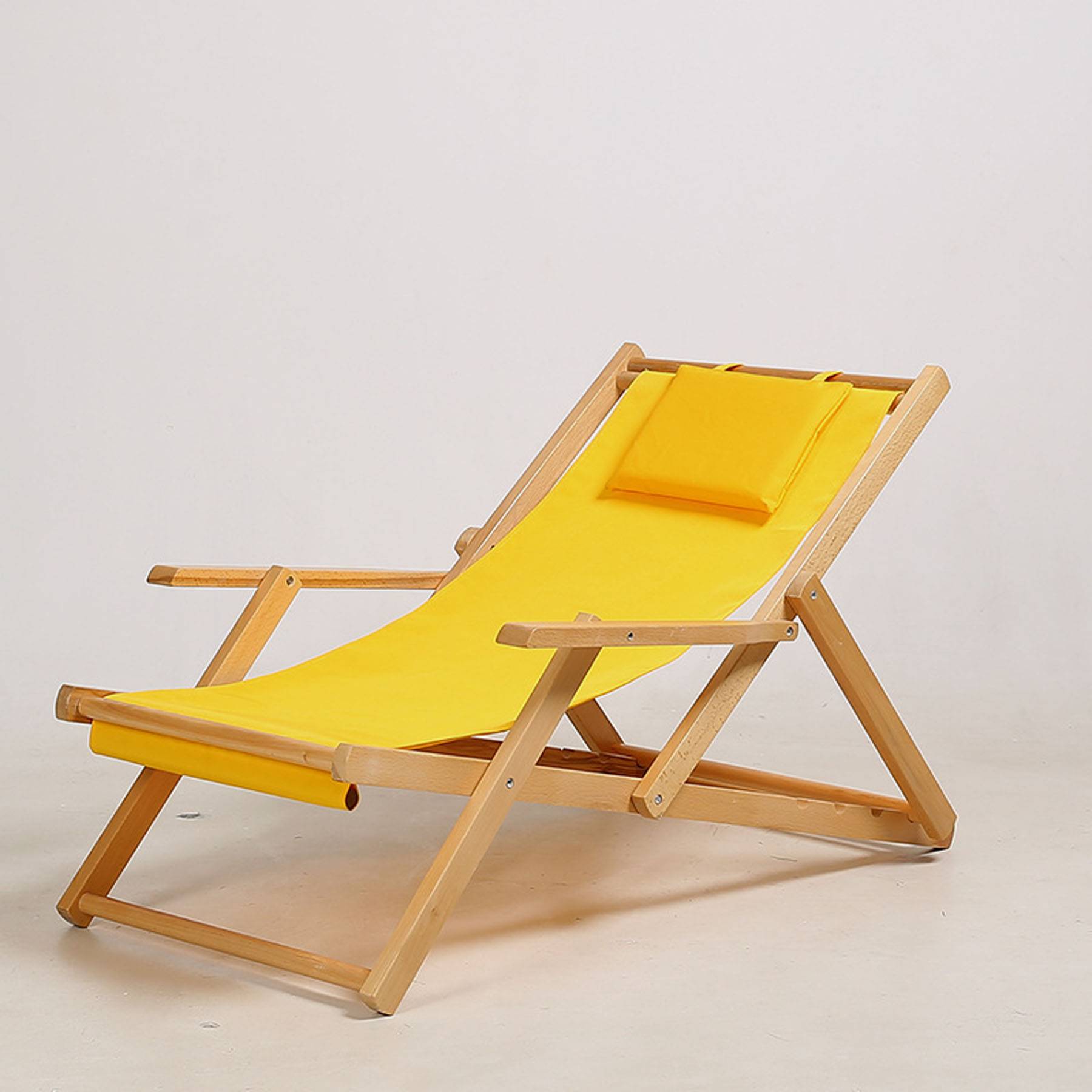 Home solid wood beach chair 4