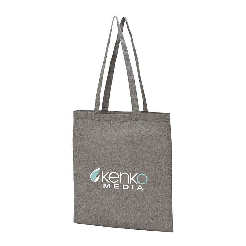 Huron Recycled Cotton Tote, custom tote bag with logo imprint 19
