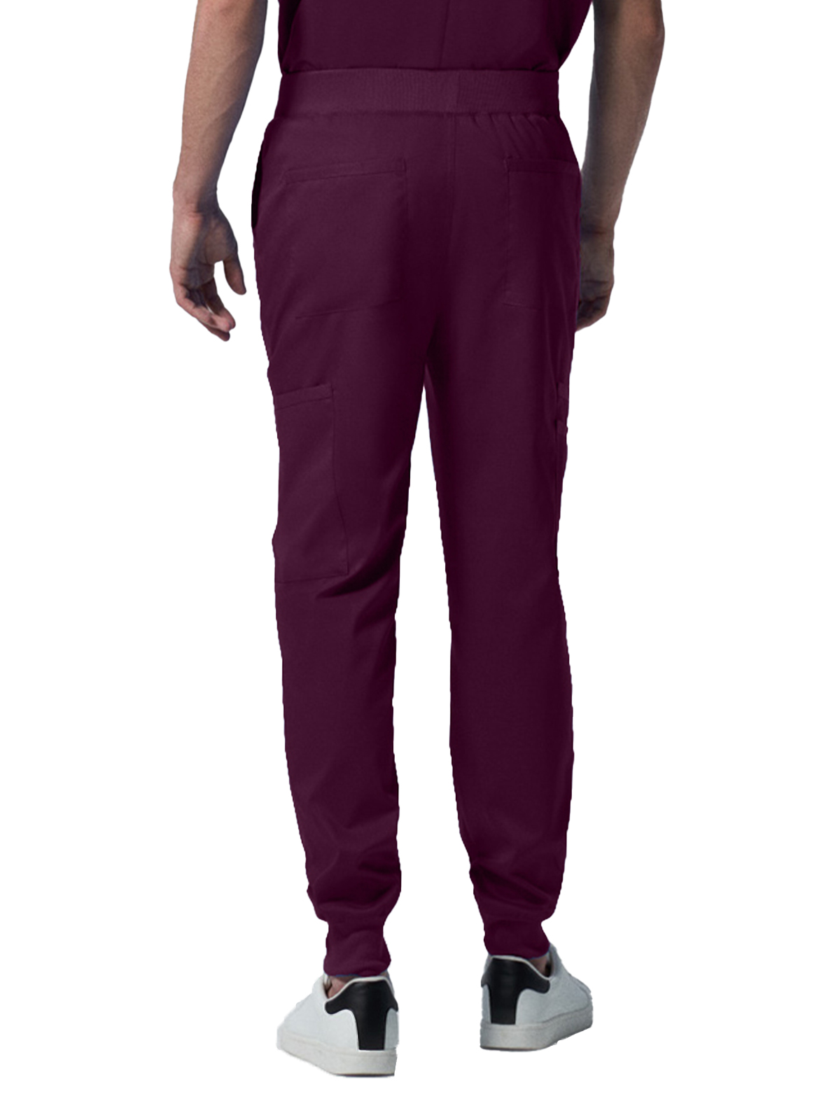 Landau - ProFlex - Men's Seven-Pocket Mid-Rise Rib-Knit Elastic Waist Jogger Pant 34