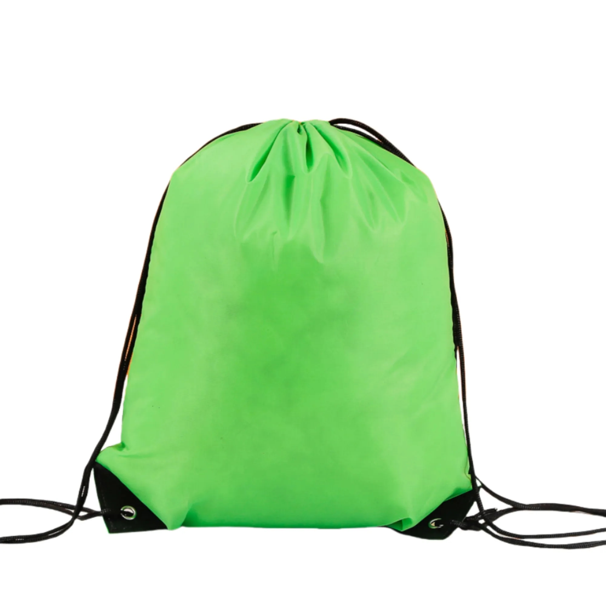 Colorful Polyester Sports Drawstring Backpacks 10