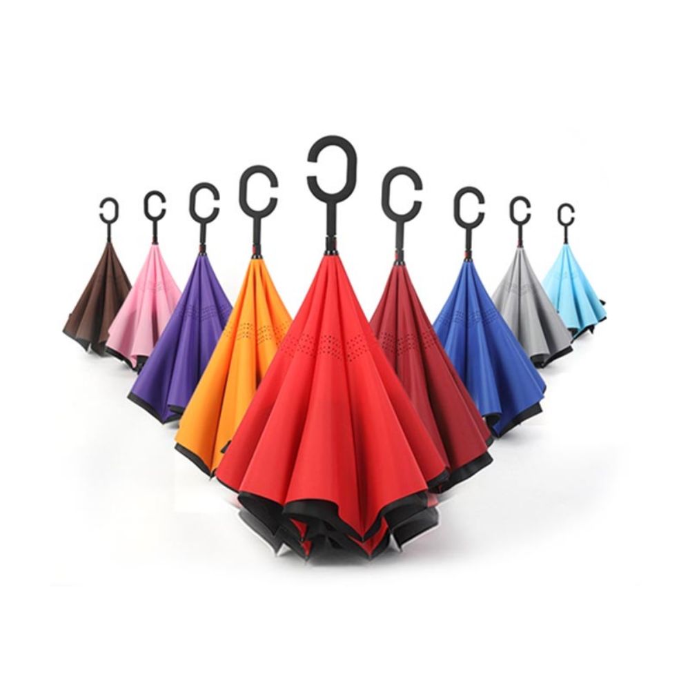 190T Pongee Reverse Umbrella C-Type 2
