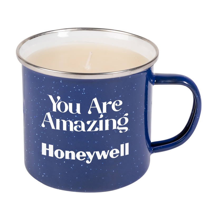 Enamel Camping Mug Candle With Custom Gift Box 4