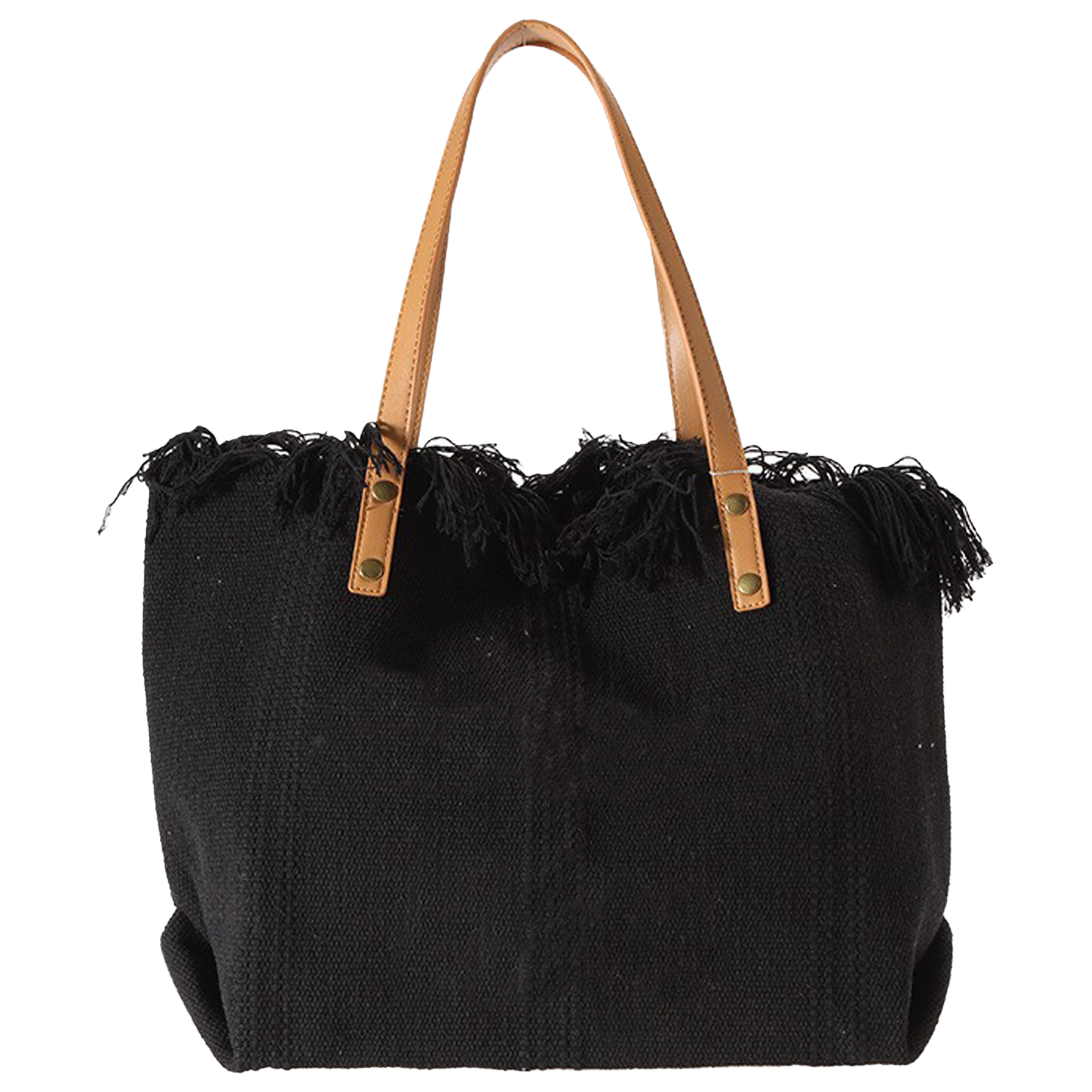 Canvas Large Capacity Embroidered Tote Bag 3