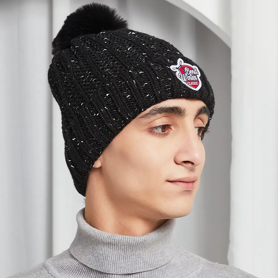 Ineffable Acrylic Beanies w/ Pom 9