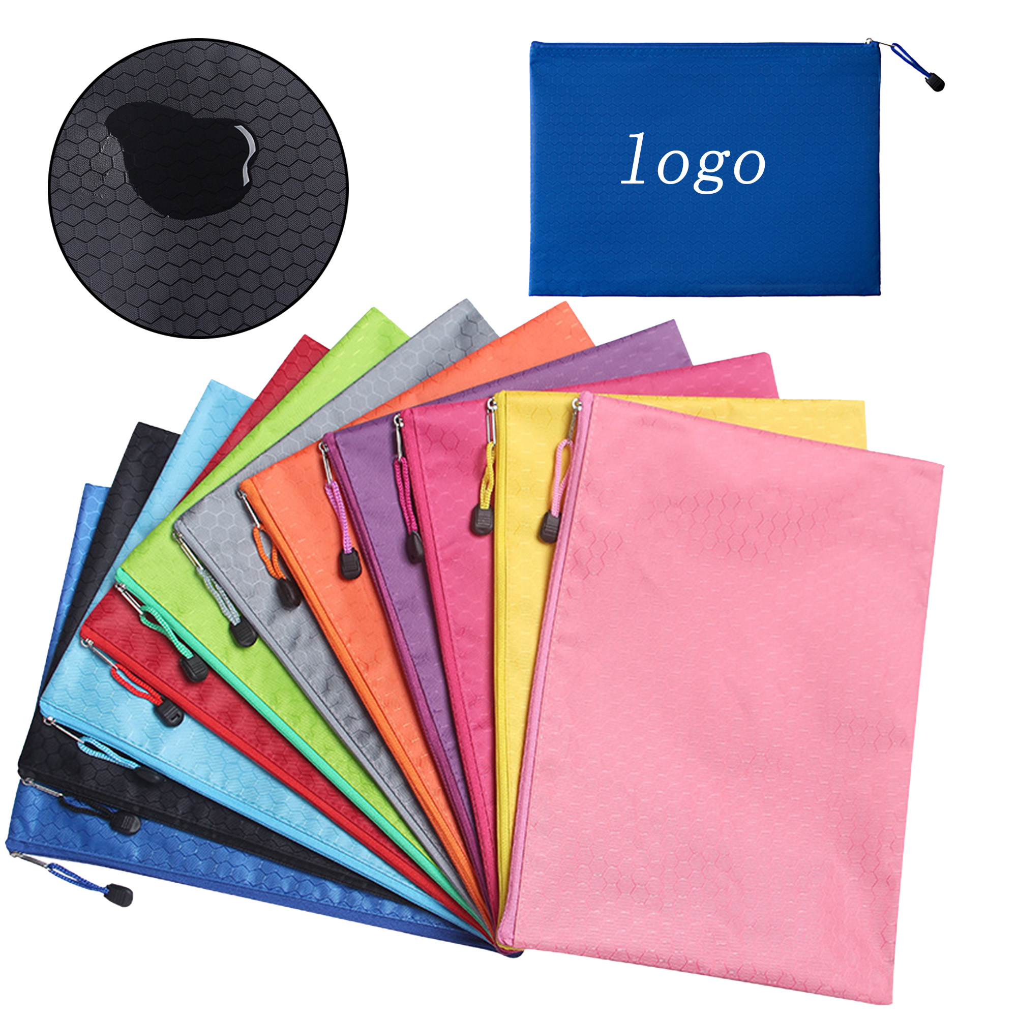 Football Pattern Waterproof PVC File Bag 2