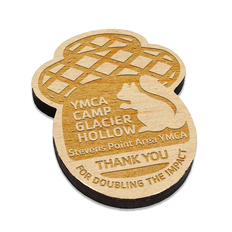 Custom Laser Etched Birch Magnets