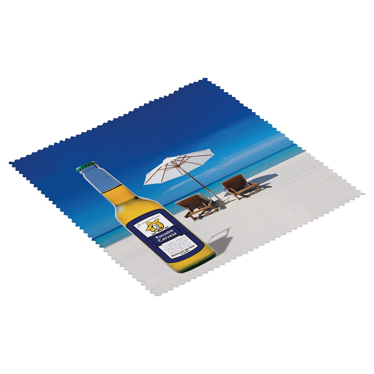 Premium 6" x 6" Microfiber Cloth- Full-Color 1