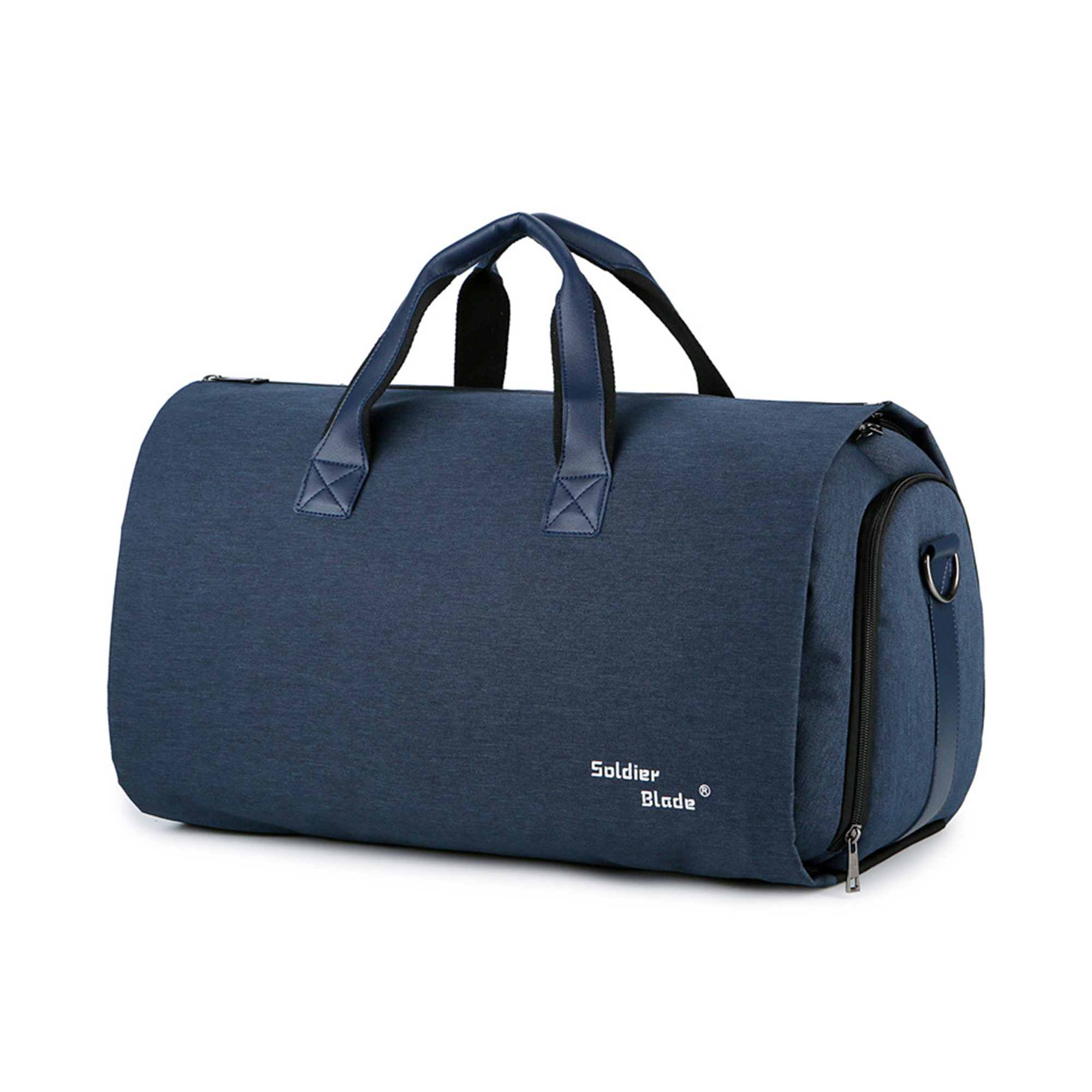 Convertible Oxford Garment Duffel With Detachable Shoulder Strap 45 Liter Capacity 5