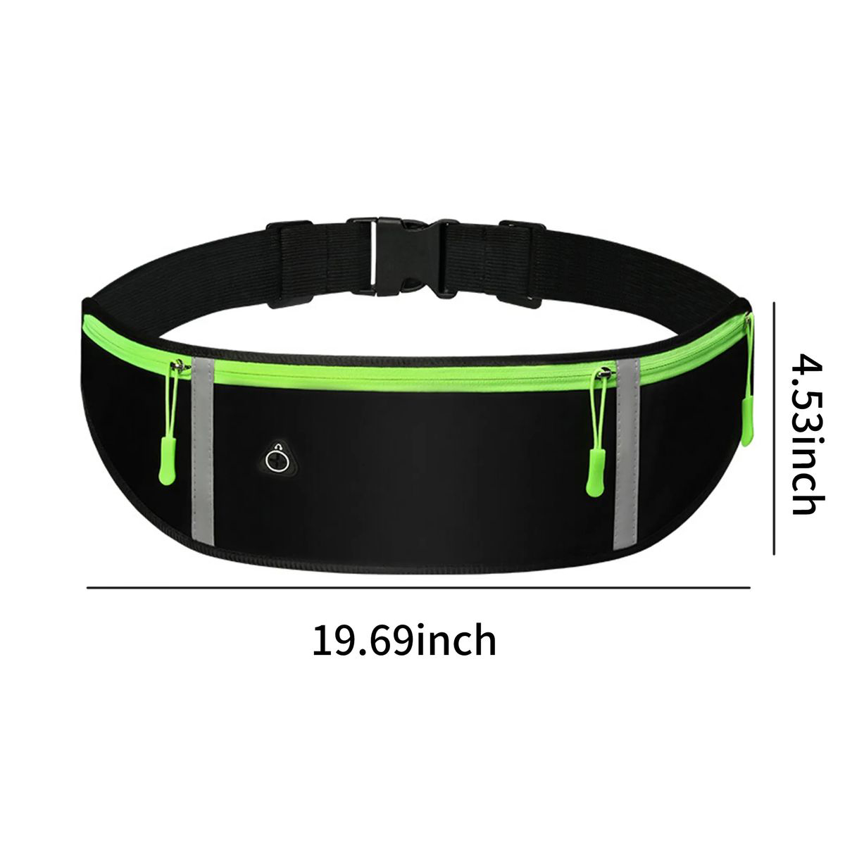 Waterproof Nylon Waist Bag 19 Inch for Outdoor Sports 8