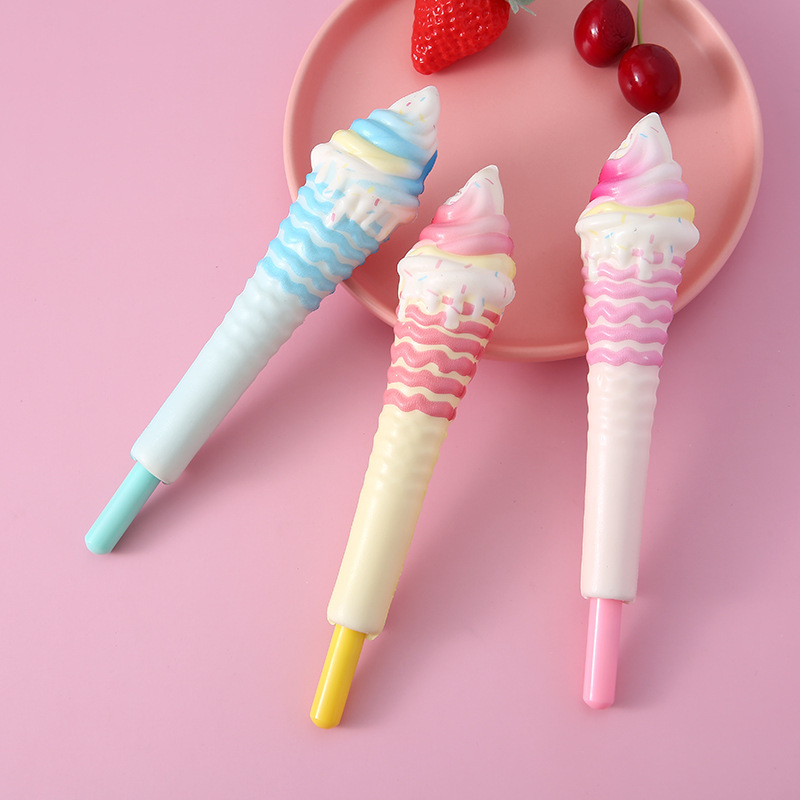 2 in 1 Ice Cream Ball Pen and Squeeze Toy 4
