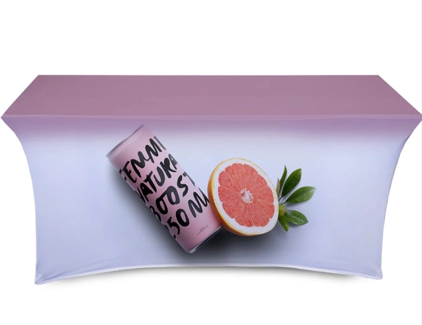 3 Sided 5ft. Stretch Cover. Fully sublimated 2