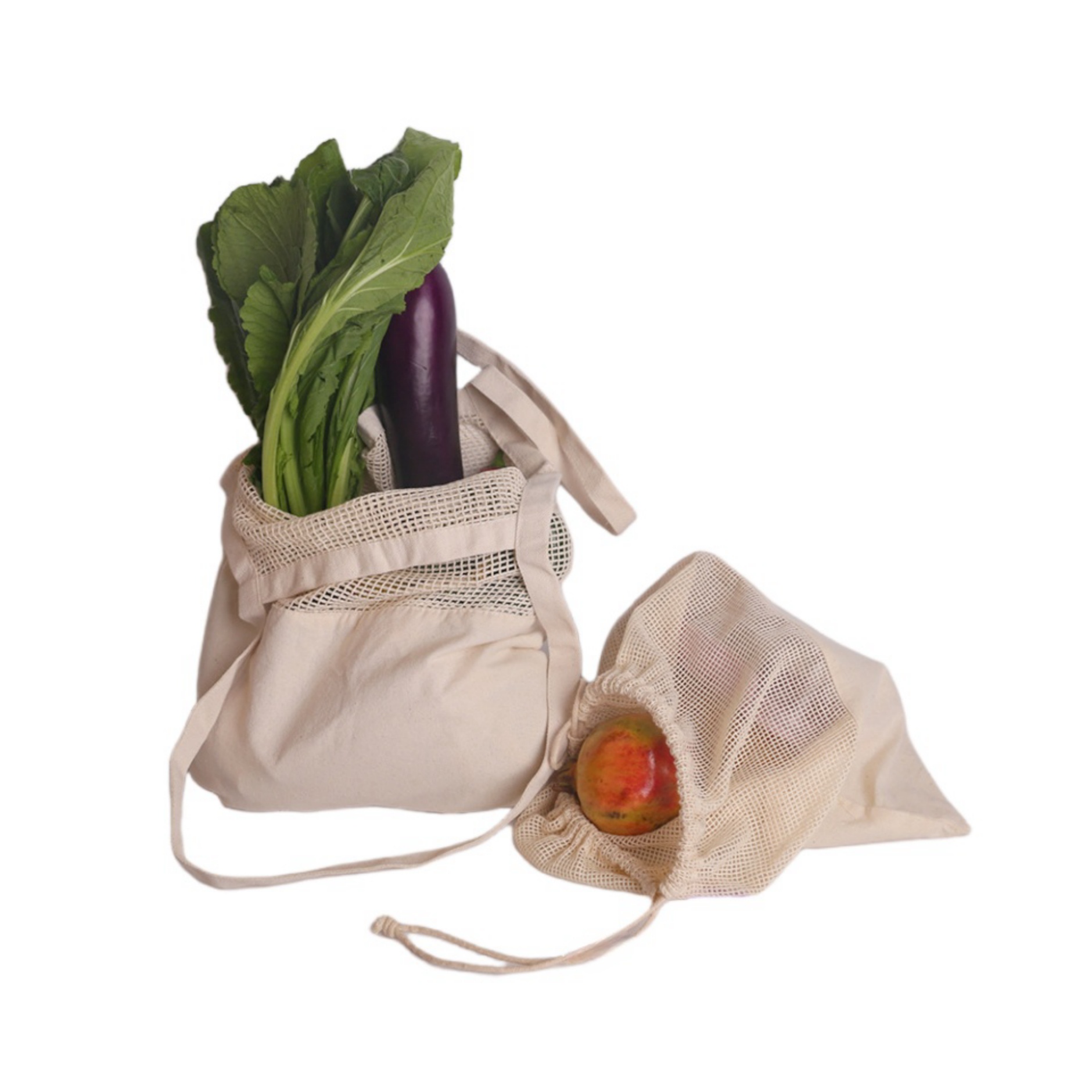 Reusable Mesh Grocery Shopping Bags 5