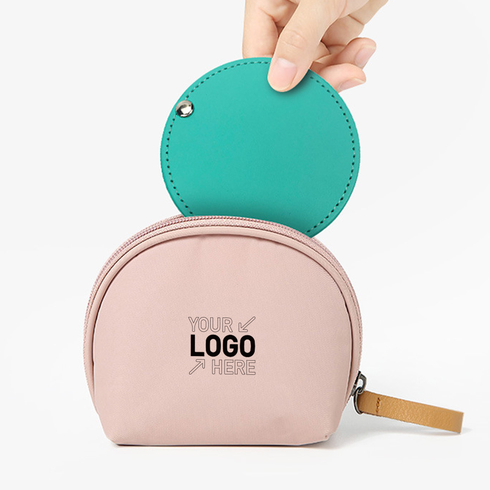 Round Leather Mirror 3