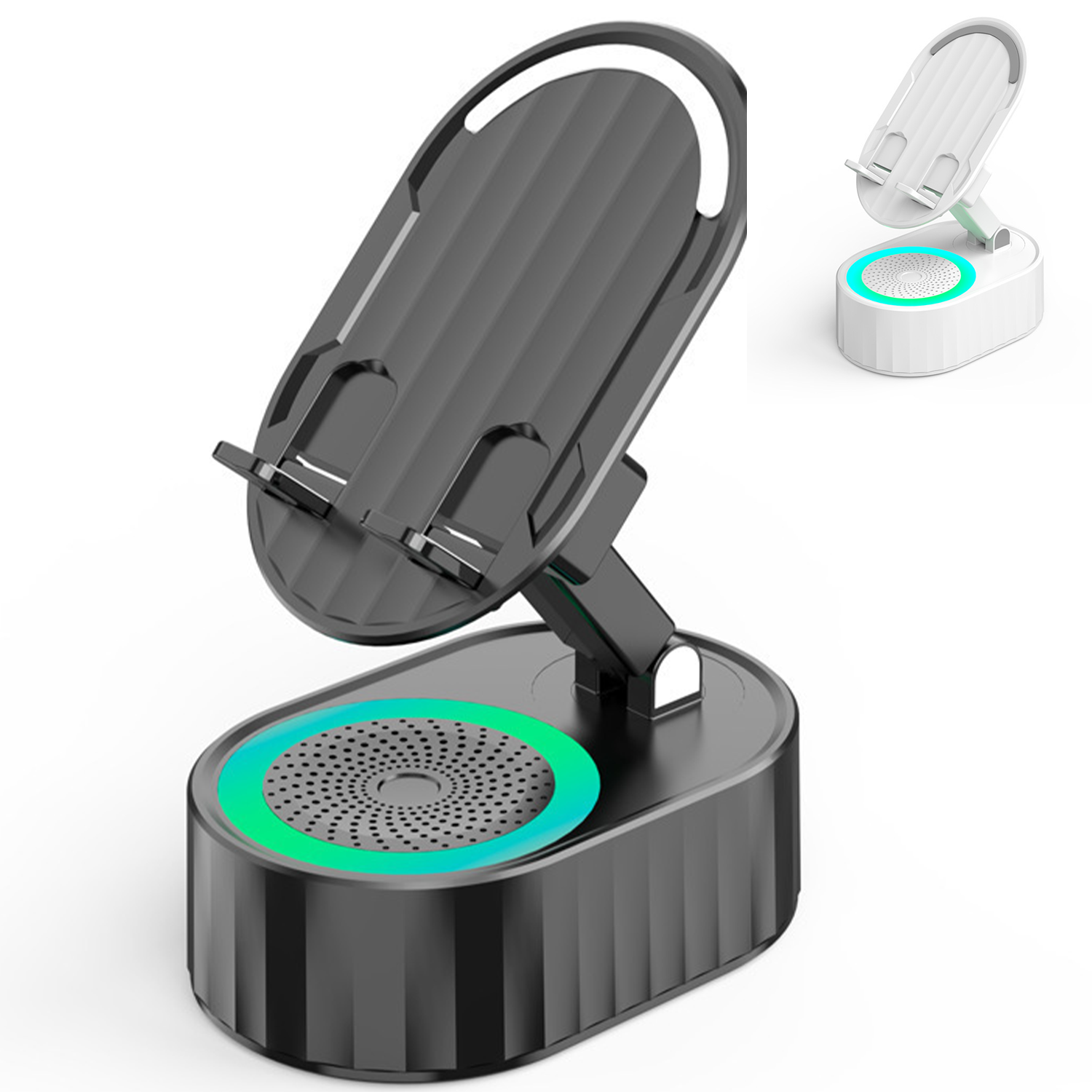 Cell Phone Stand w/ Wireless Bluetooth Speaker 6