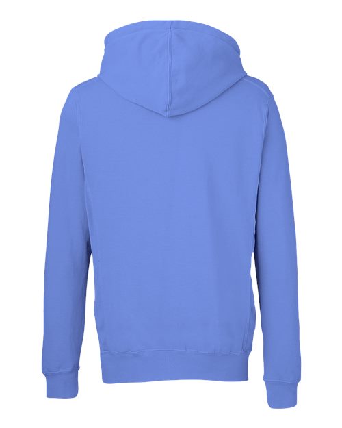 Unisex Pigment-Dyed Fleece Hooded Sweatshirt - 8730 25