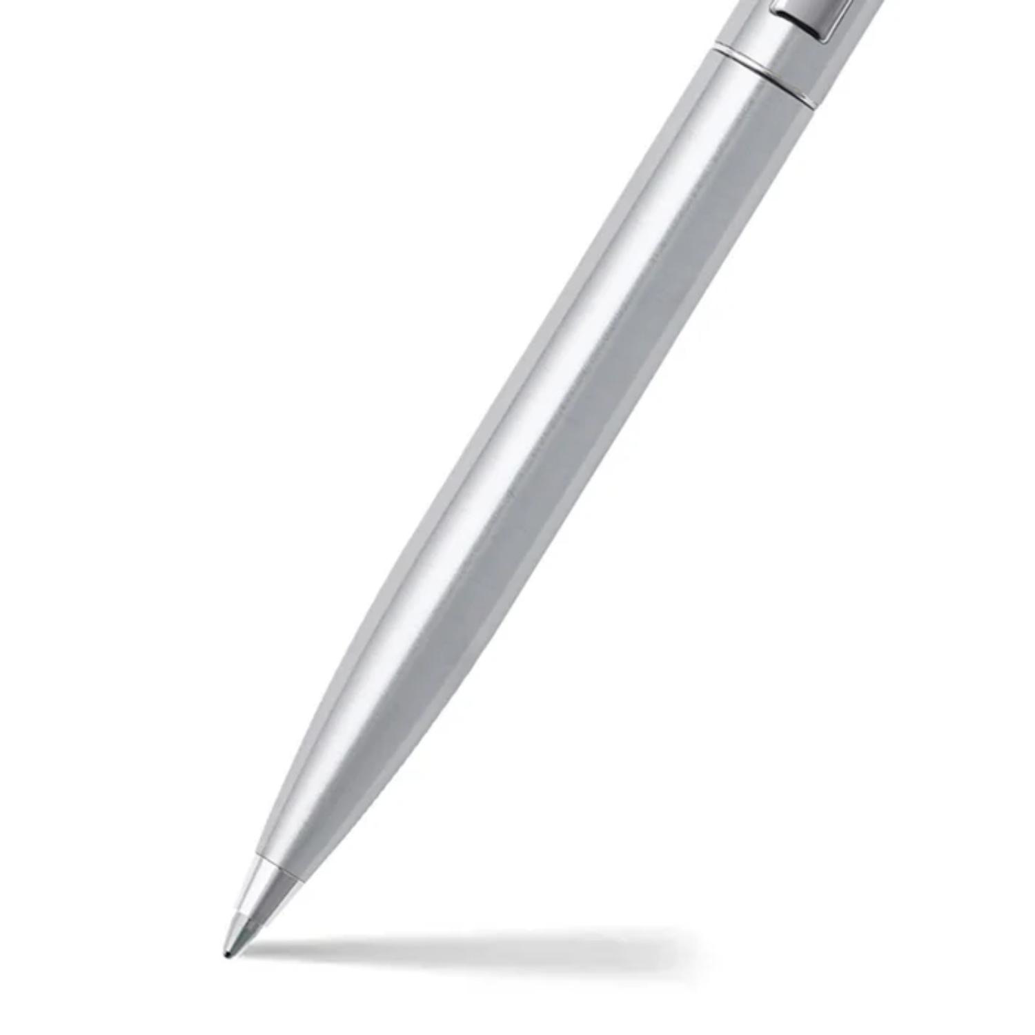 SHEAFFER® Sentinel 323 Brushed Chrome Executive Ballpoint Pen w/ Gift Box 5