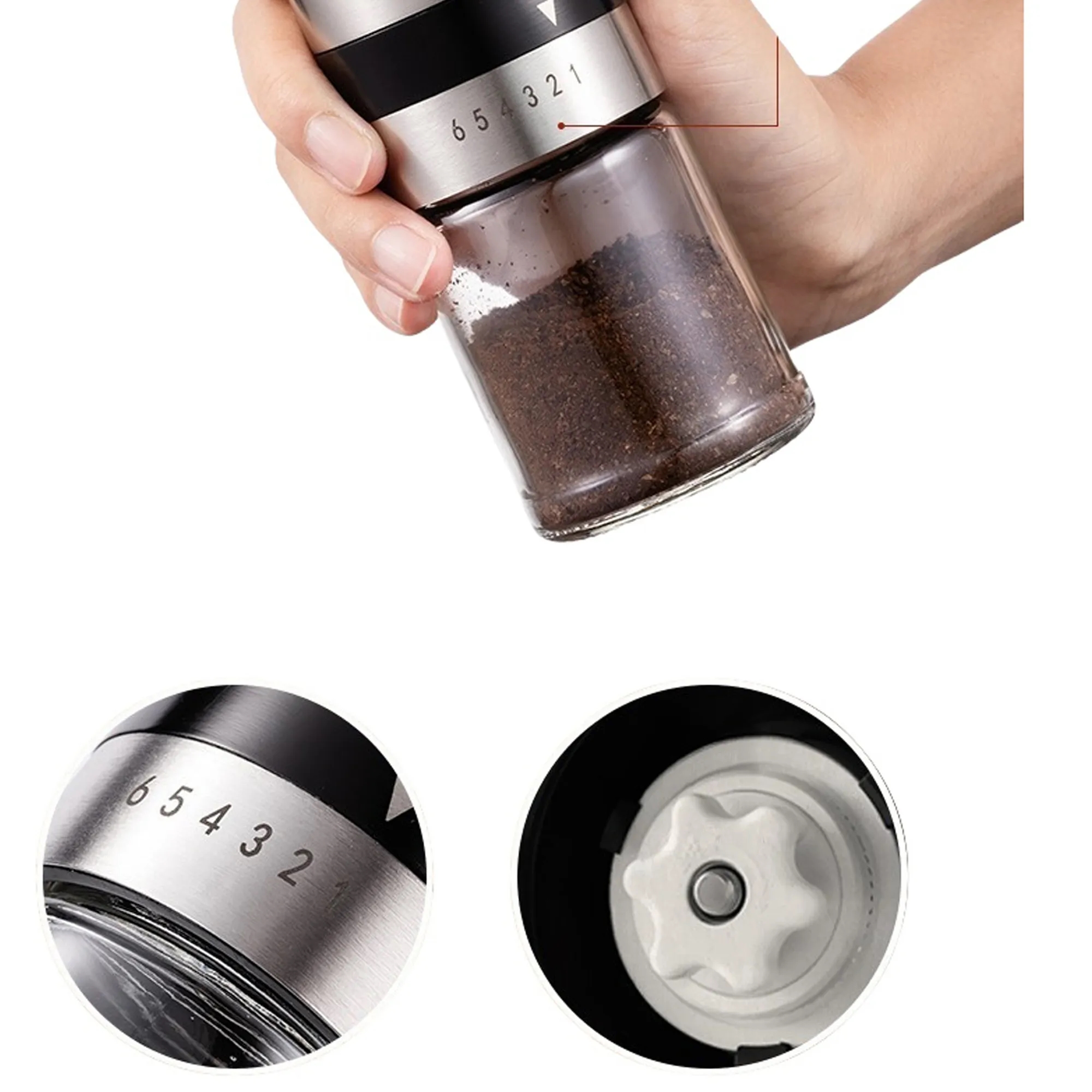 Manual Coffee Grinder MOQ 5 PCS 6
