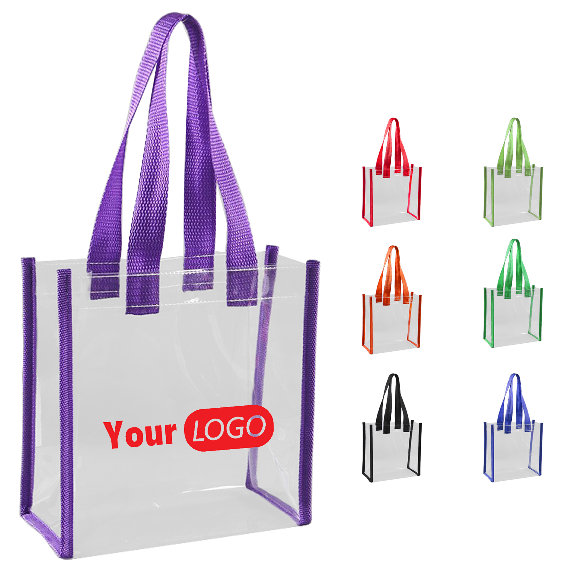 Clear PVC Event Tote Bag 2