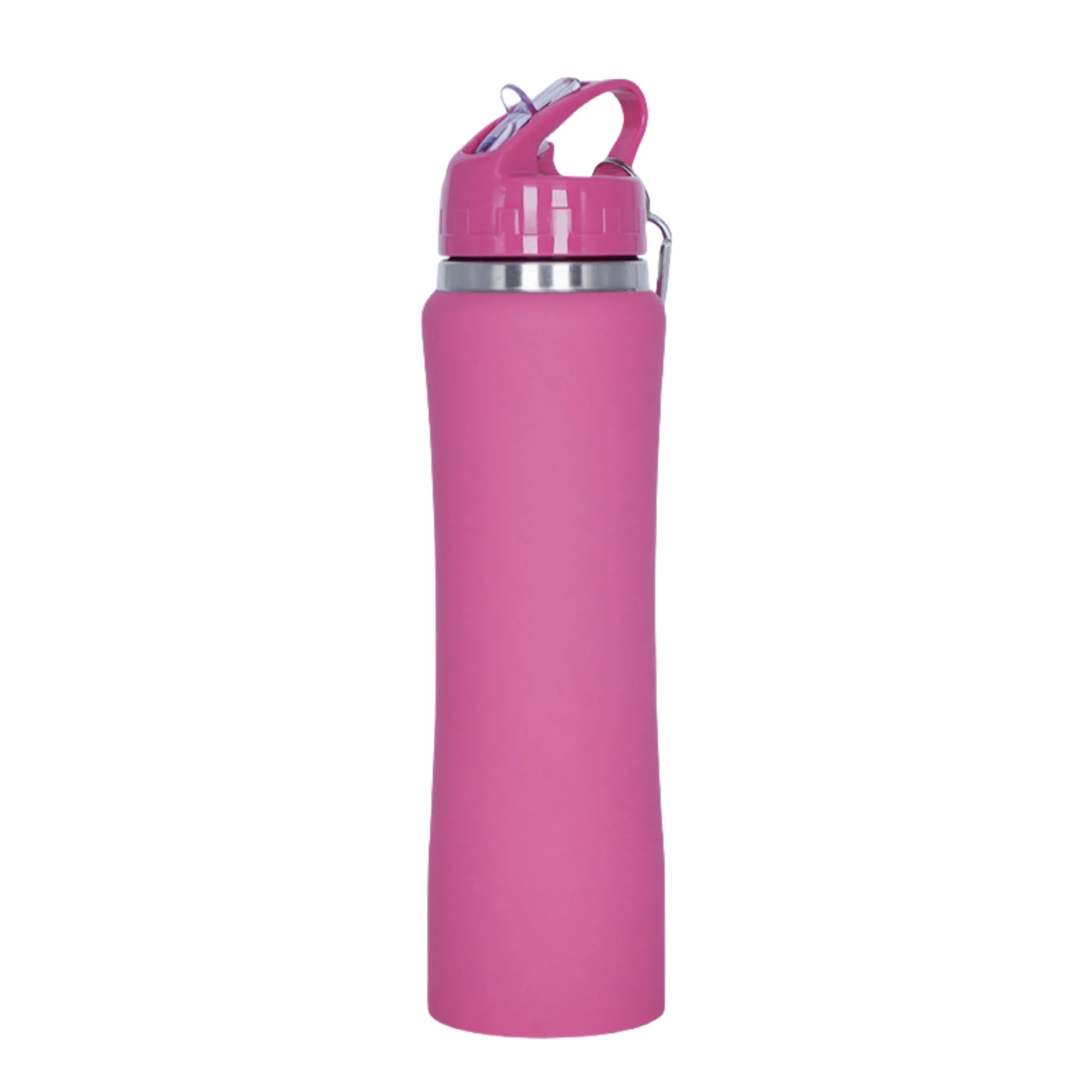 20oz Slim Waist Stainless Steel Straw Handheld Travel Mug 5