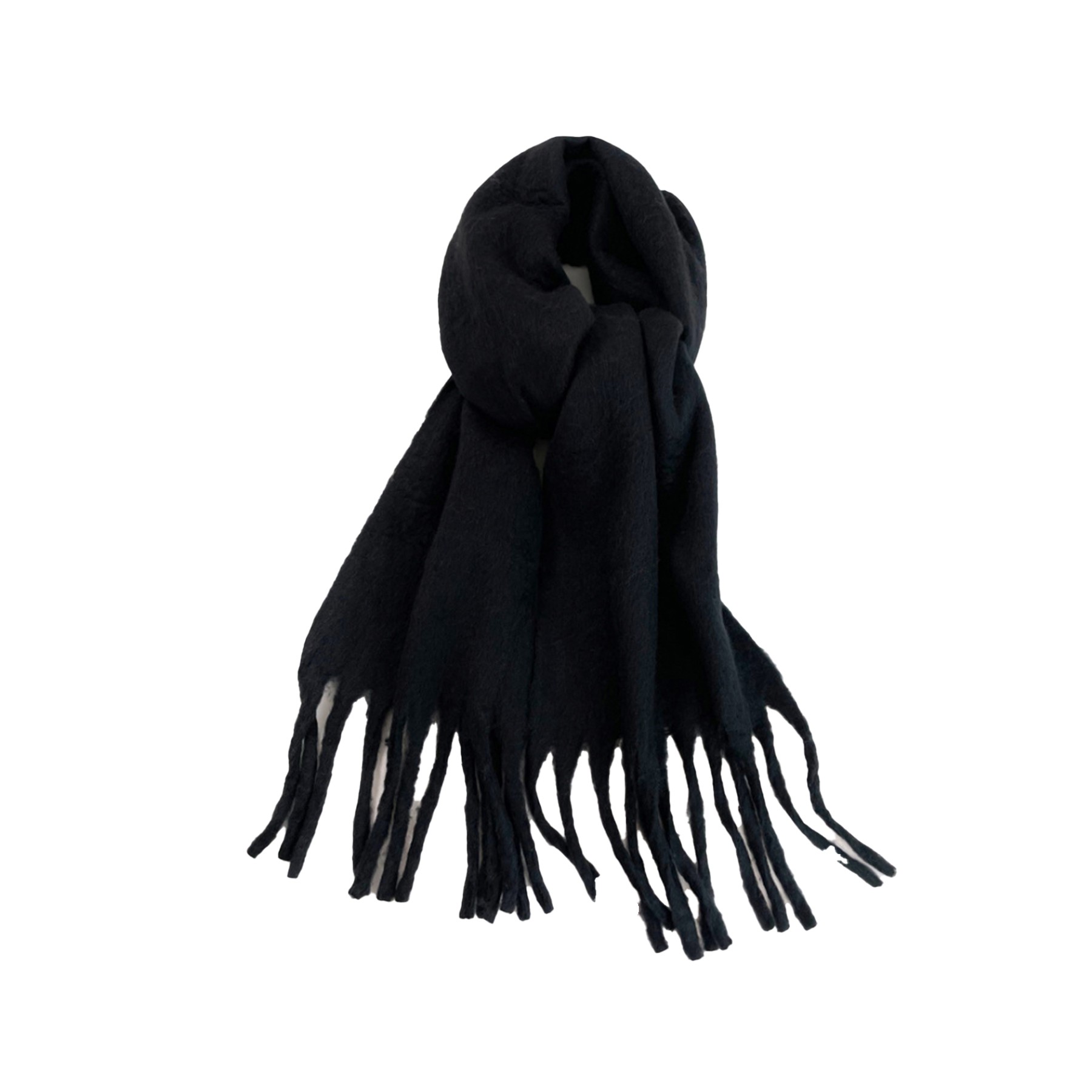 Winter Scarf With Tassel 16